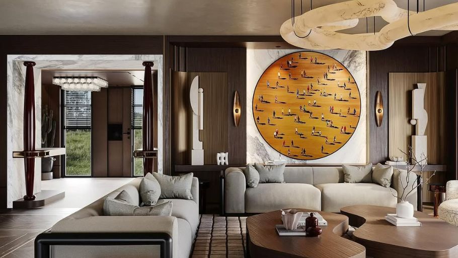 Thiết kế nội thất Luxury phong cách Đương đại