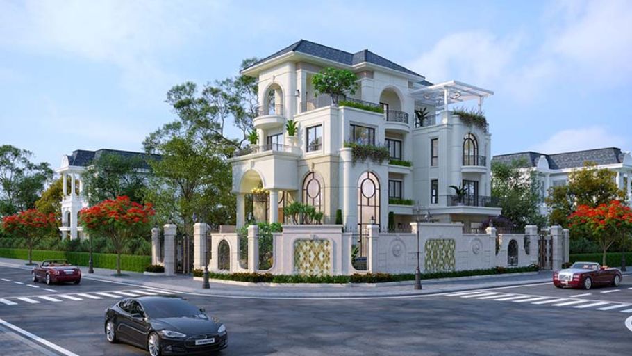 Biệt thự do Công ty Cổ phần Thiết kế - Xây dựng và Đào tạo Kiến Thiết Việt thiết kế