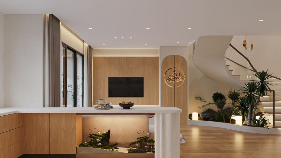 Biệt thự do công ty TNHH JDesign Co., LTD thiết kế