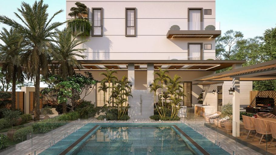 SENDESIGN - Đồng hành trọn vẹn từ ý tưởng đến hoàn thiện, đảm bảo bản sắc - chất lượng - tính riêng tư cho biệt thự tại Đà Nẵng