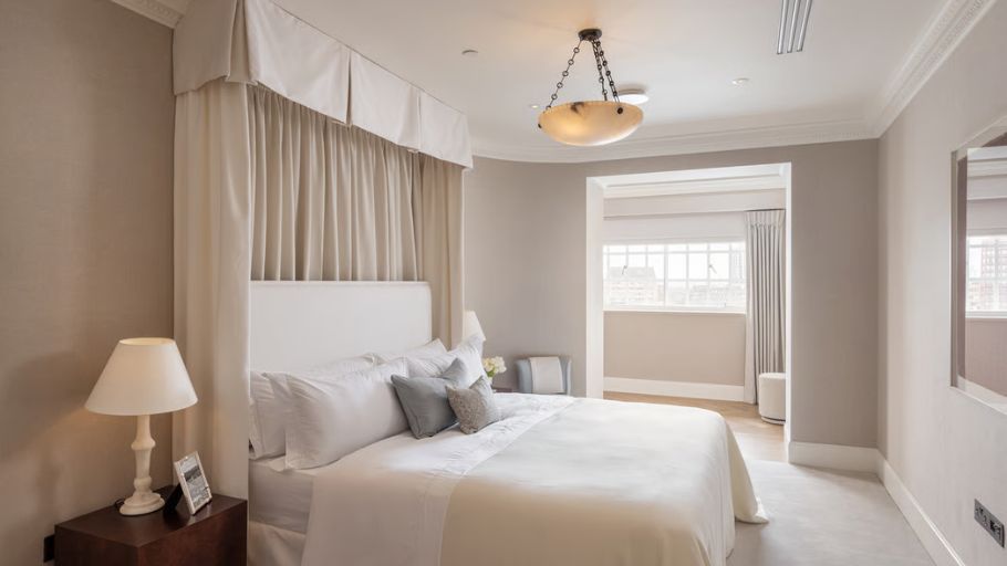 Phòng ngủ trong căn duplex tại Westminster (London)