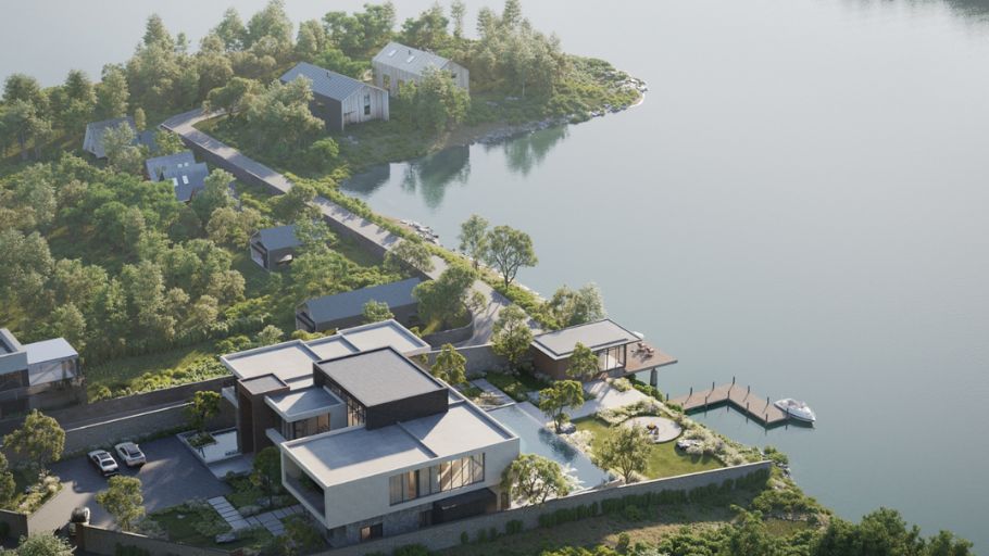 A quadruplex villa is a smart investment with high liquidity.