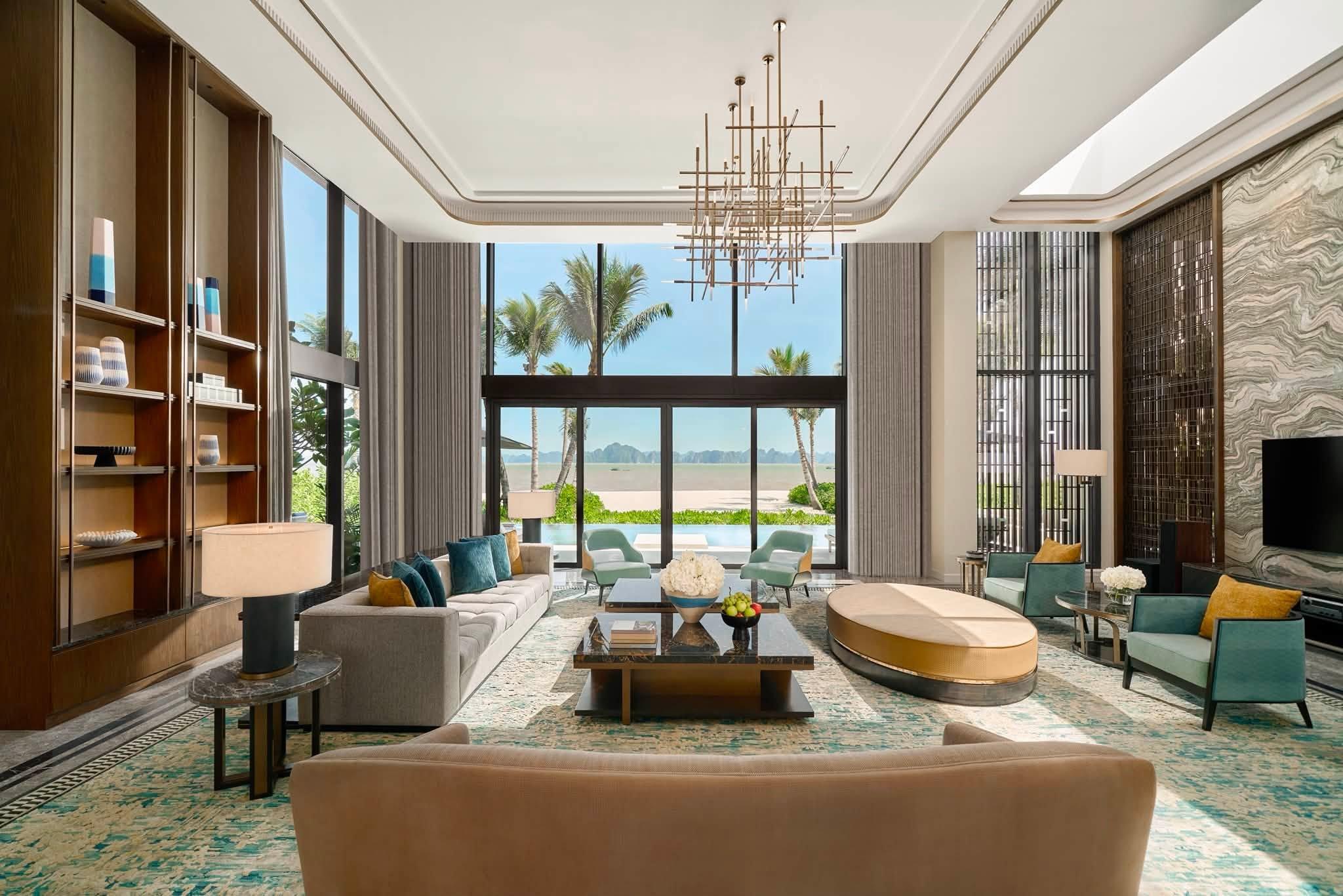 The Luxury Resort-style beachfront villa recreates a high-end resort experience with private space and amenities