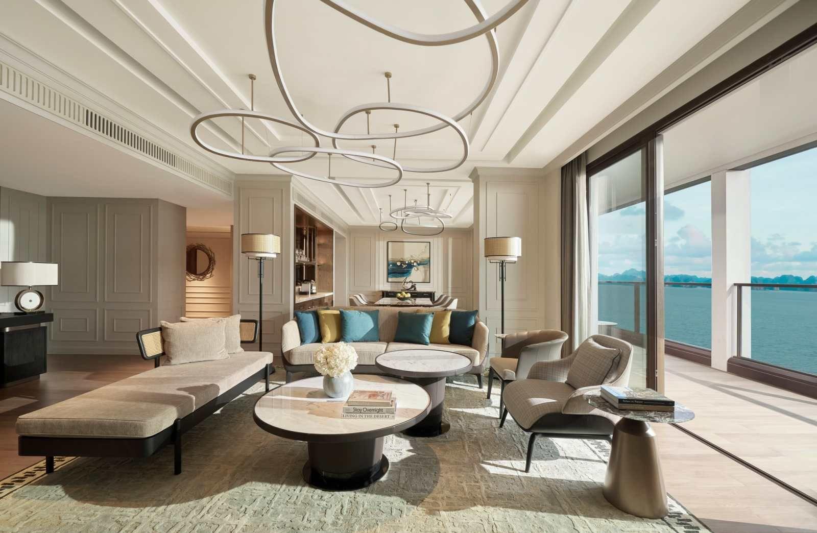 A private resort space with a stunning ocean-facing view
