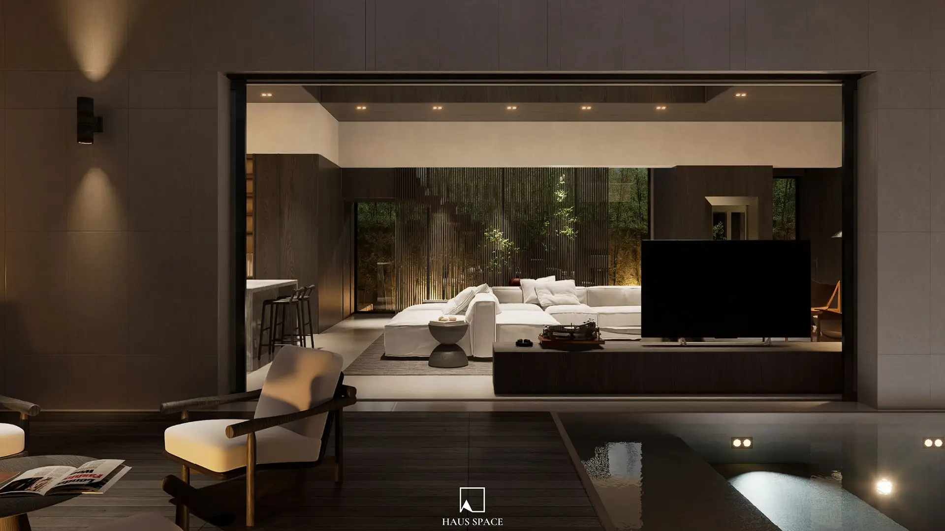 A villa interior design project by S-House (Image source: S-House).