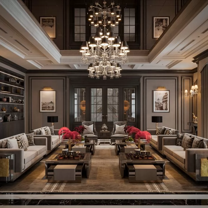 A villa interior design project by S-House (Image source: S-House).