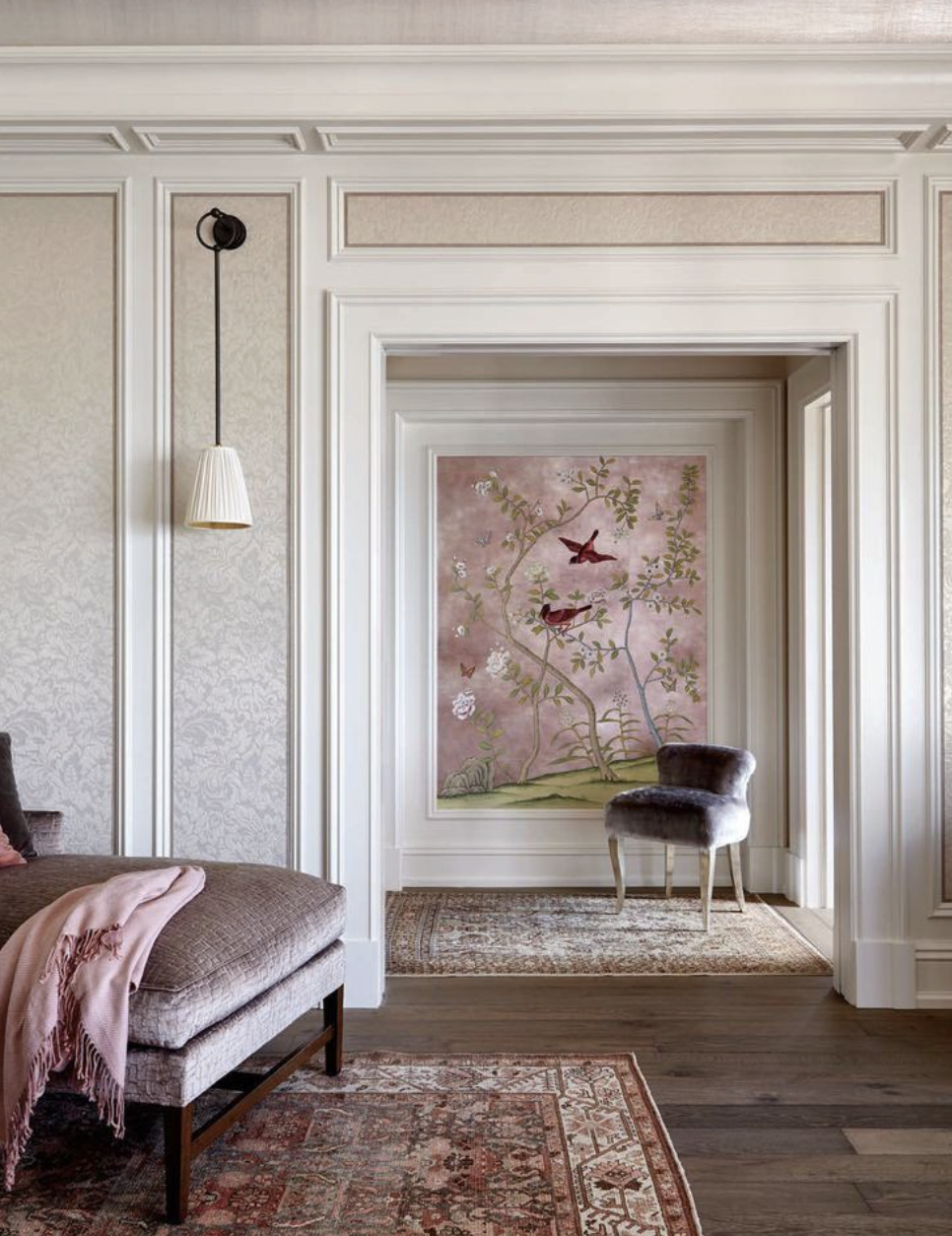 Art Deco có thể kết hợp cùng Modern Classic hoặc Minimalism để tạo không gian hiện đại, tinh tế với điểm nhấn sang trọng đặc trưng (Nguồn hình: Internet)