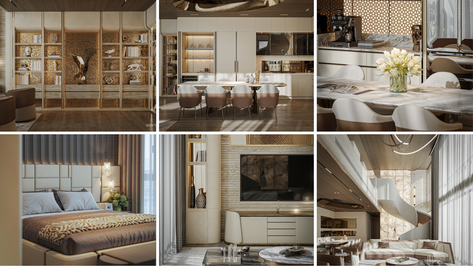With professional general-contracting capability, SENDESIGN is proud to turn every design idea into one-of-a-kind living-space masterpieces.