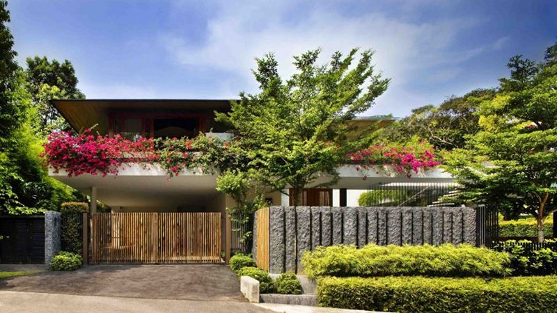 The natural, nature-friendly beauty of an impressive 500m2 Tropical-style garden villa. (Source: Internet)