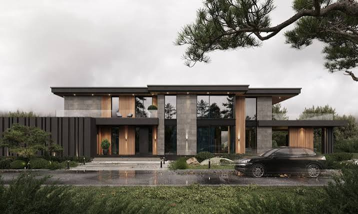 The stately, modern beauty of a 500m2 Modern-style garden villa with decisive architectural lines (Source: Internet)