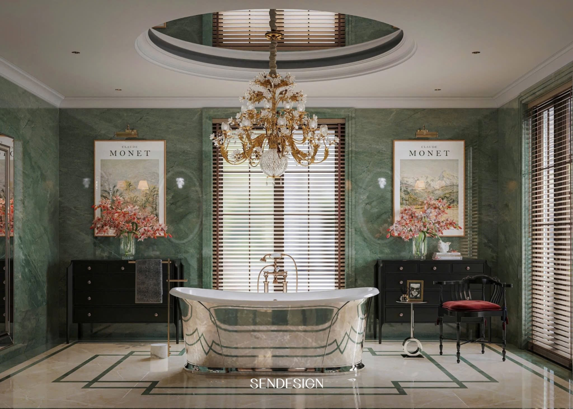 The Chateaux Villa design by SENDESIGN emphasizes personalization, balancing aesthetics and functionality.