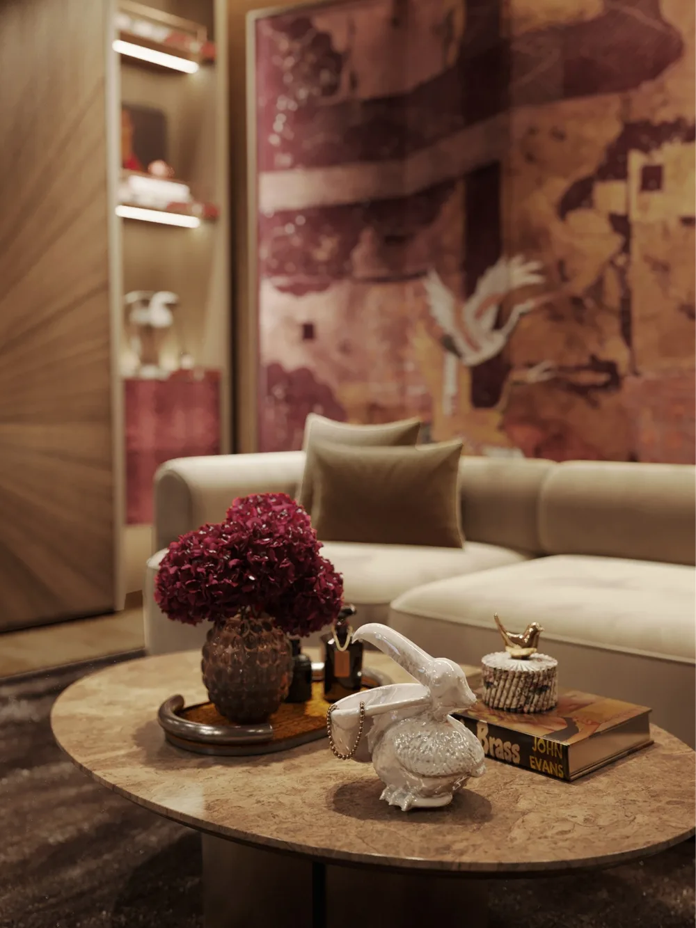 Nội thất Vintage nổi bật với đường nét cổ điển, chất liệu giàu chiều sâu và những chi tiết gợi dấu ấn thời gian